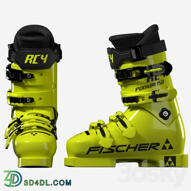 Fischer ski mountain boots