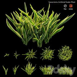 Grass Sansevieria artificial snake plant 