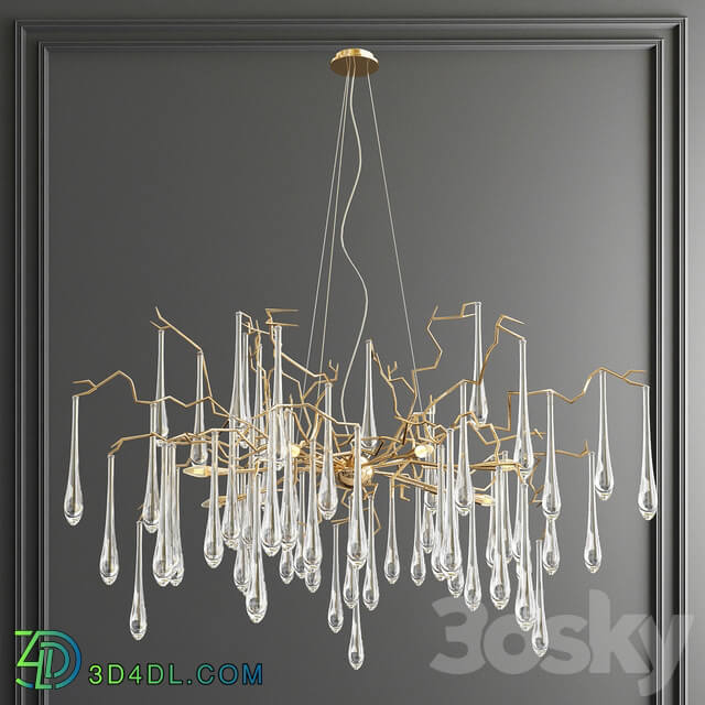 Four Exclusive Chandelier Collection 58 Pendant light 3D Models