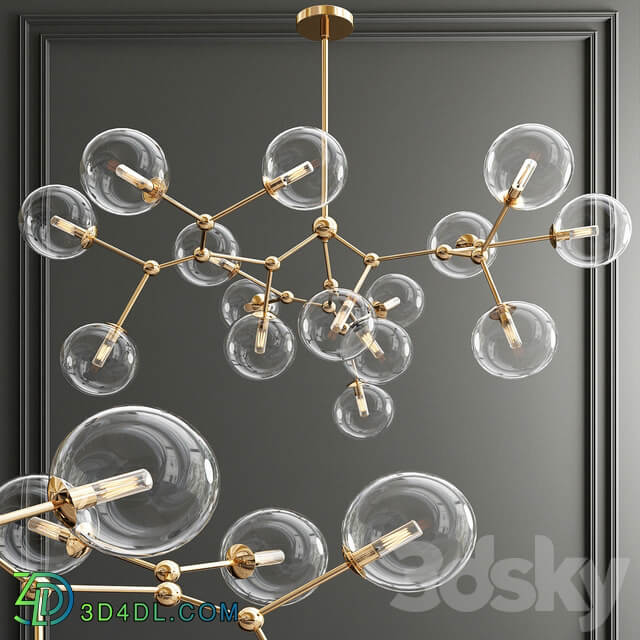 Four Exclusive Chandelier Collection 58 Pendant light 3D Models