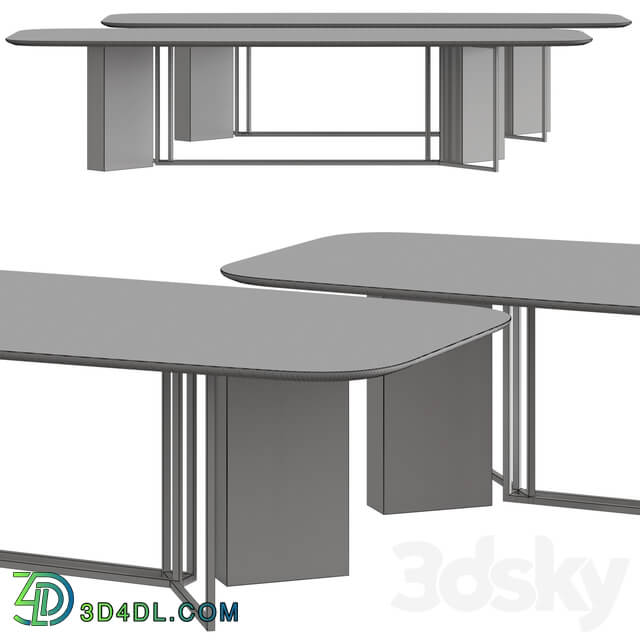 Meridiani Plinto Y2W Dining Table