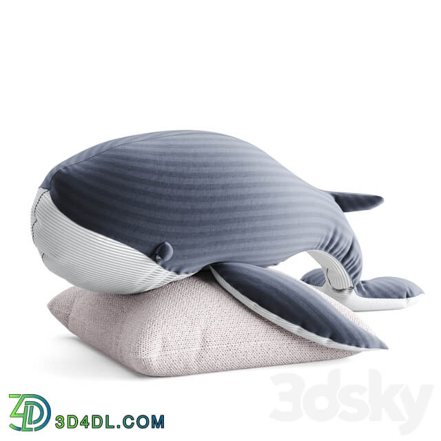 Whale toy set