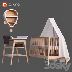 Child room baby Furnitures 01 