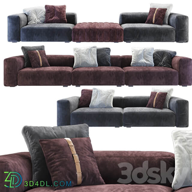 Meroni Colzani Bellagio sofa