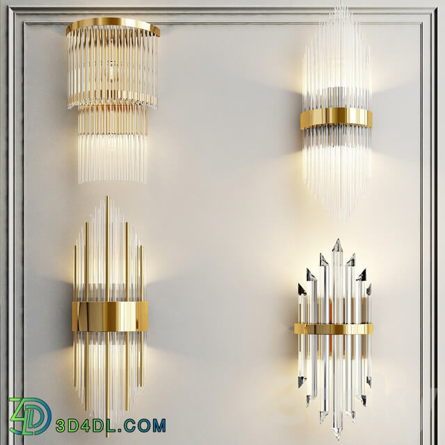 Collection of wall lamps