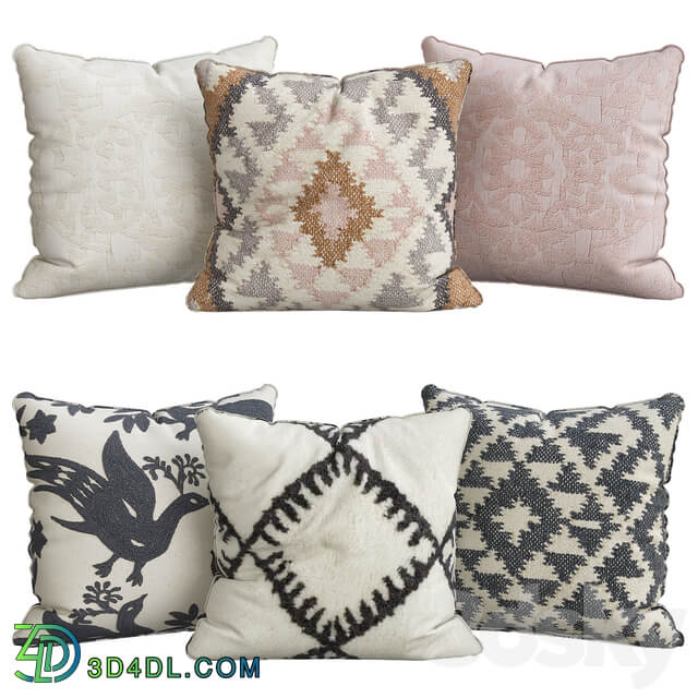 Pillows for sofa 6 pieces No. 72