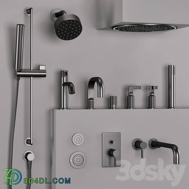 Gessi bathroom inciso faucet set 2