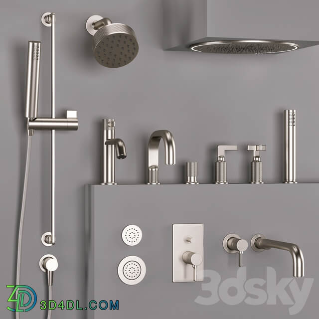 Gessi bathroom inciso faucet set 2