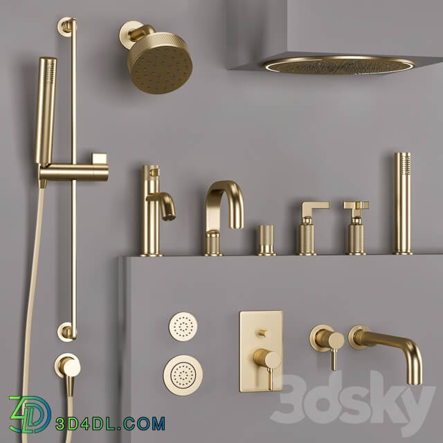 Gessi bathroom inciso faucet set 2