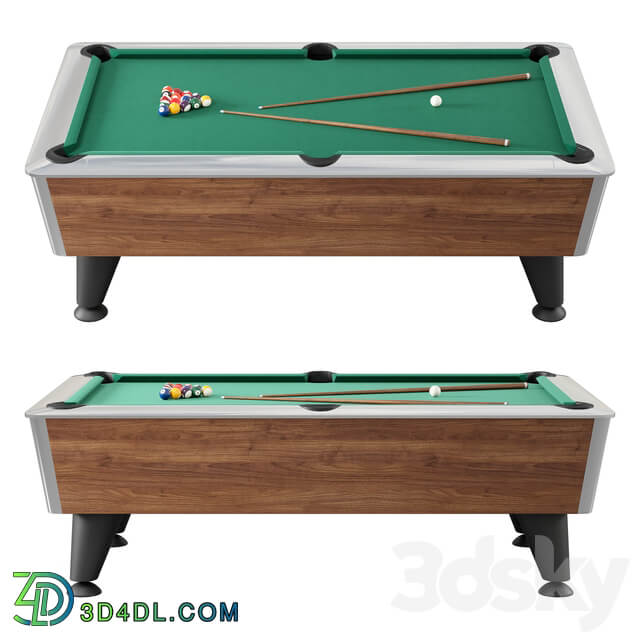 The billiard table