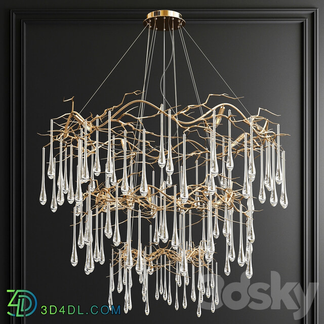 Pendant light John Richard Chandelier 3 type