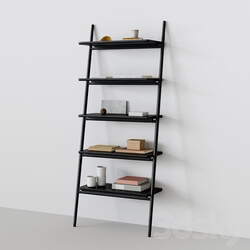 Folk ladder shelving by norm architects 