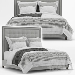 Bed Arhaus felix tufted bed 