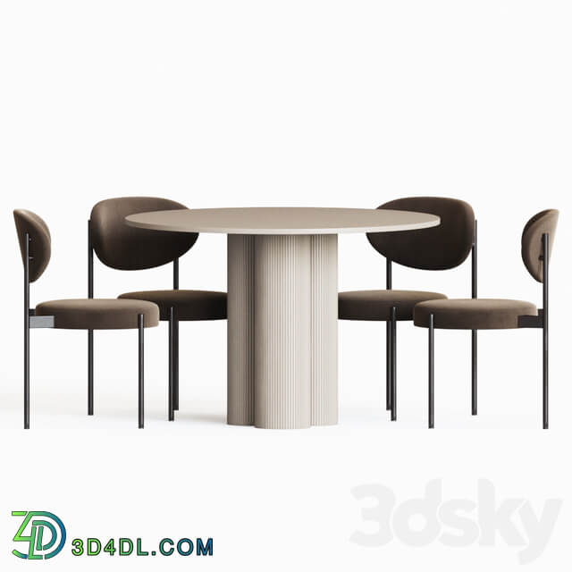 Table Chair Dining Set 69