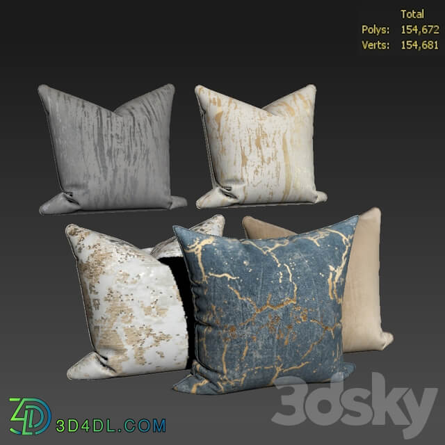 Decorative pillows set 529