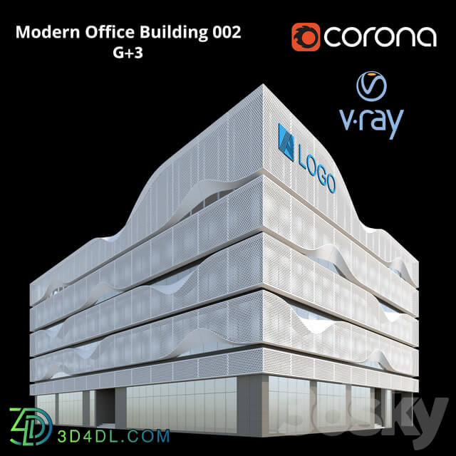 Modern Office Building 002 G 3