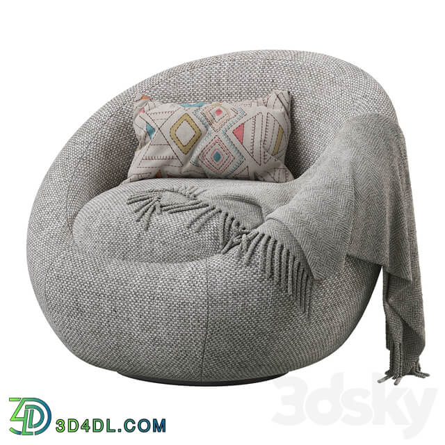 Cozy swivel chair