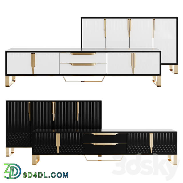 Sideboard Chest of drawer Set aro