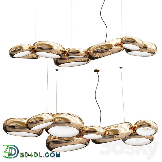 Collection of minimalist lightings Pendant light 3D Models