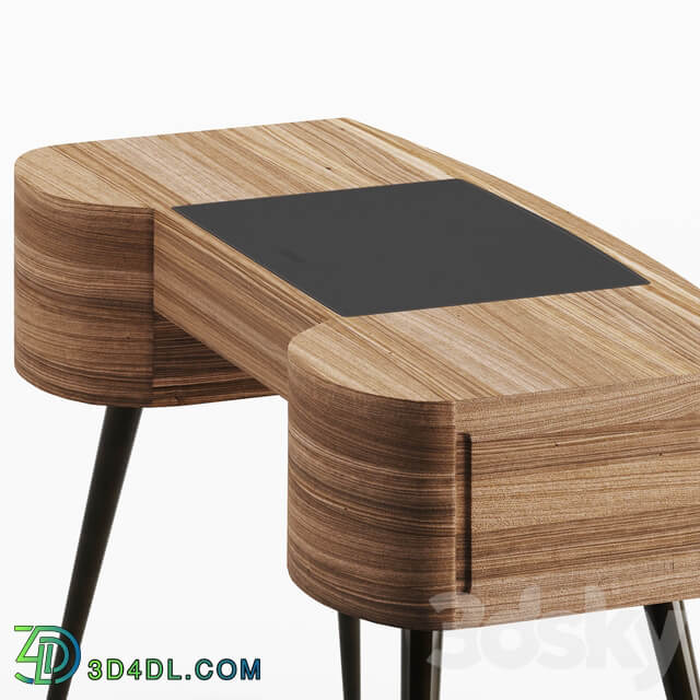 Porada Micol dressing table and Alcide pouf