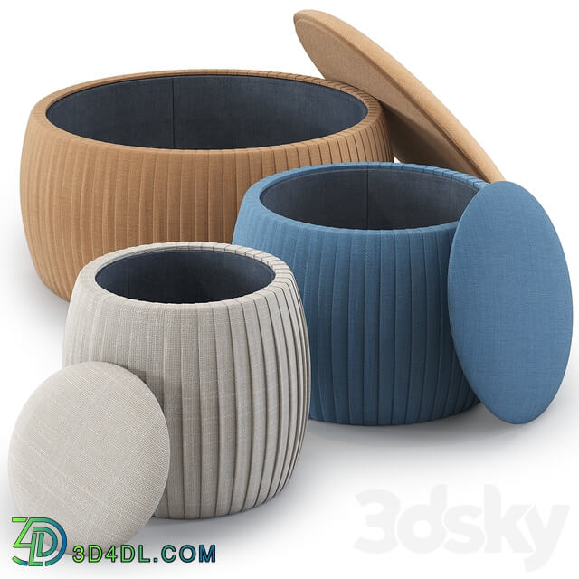 Dantone Pouf Shell 45 60 90 cm