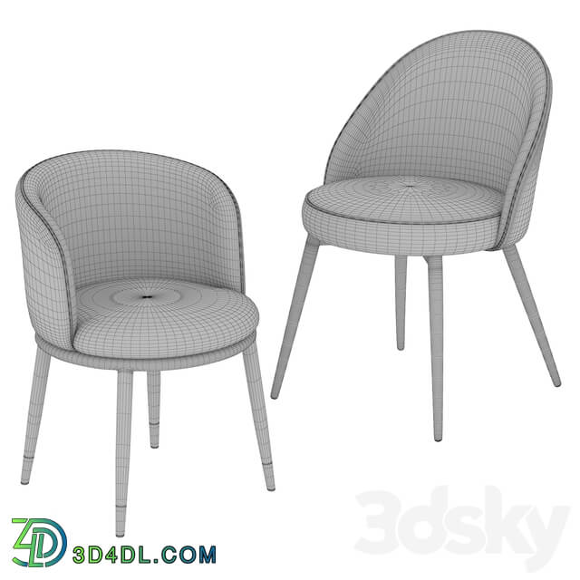 Eichholtz dining chair Cooper Filmore 3D Models