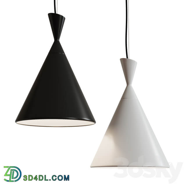 Delta light husk Pendant light 3D Models