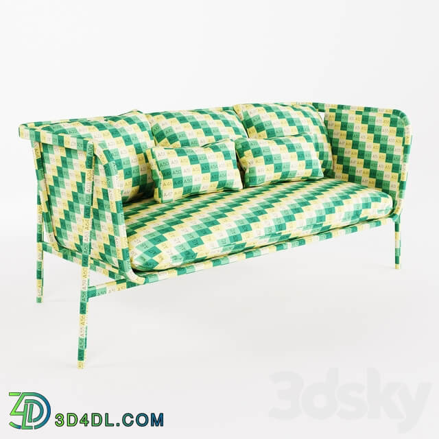Cane Collection Rattan One Seat Sofa
