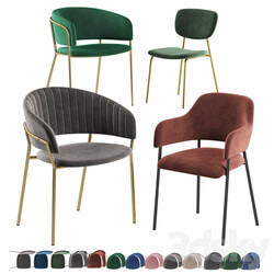 Deephouse chair Livorno Pisa Kerner La forma konnie 3D Models 
