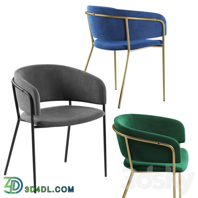 Deephouse chair Livorno Pisa Kerner La forma konnie 3D Models