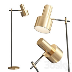 Floor lamp Margarita Brass Floor Lamp 