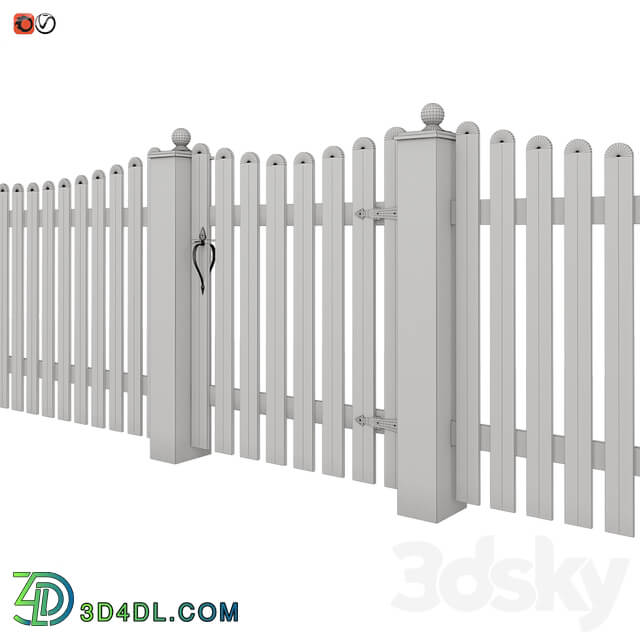 White picket fence 05