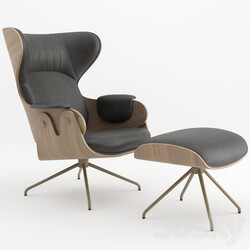 LOUNGER armchair by BD Barcelona 