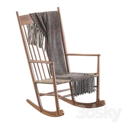 Wegner J16 Rocking Chair 