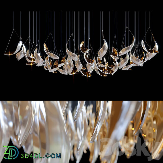 Chandelier Light Vargov Pendant light 3D Models