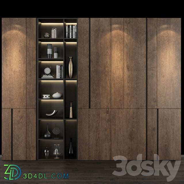 Wardrobe Display cabinets Furniture composition set 96