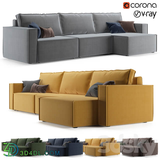 Corner sofa Loft divan.ru