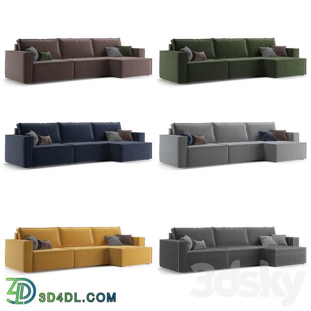 Corner sofa Loft divan.ru