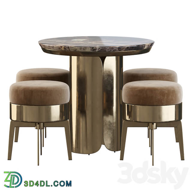 Table Chair Gabriel Coffe Table and Feel Good Pouf