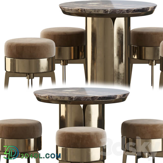 Table Chair Gabriel Coffe Table and Feel Good Pouf