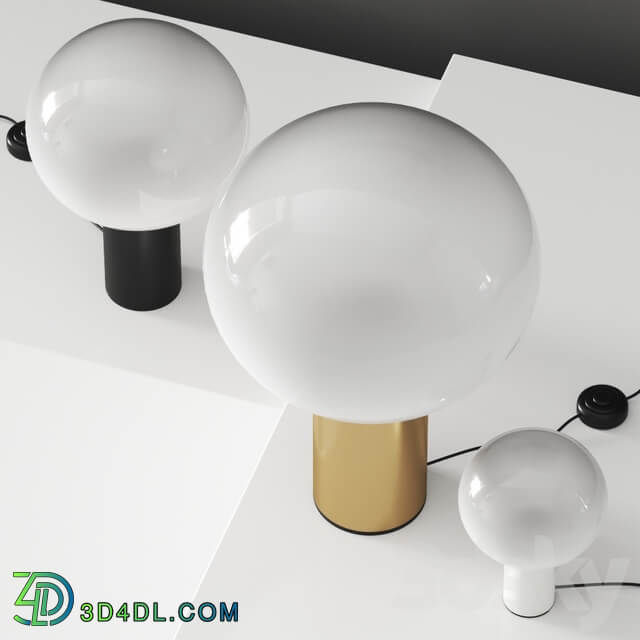 Artemide Laguna Table Lamps 3D Models
