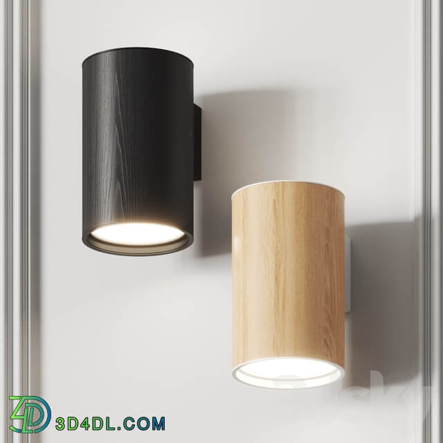 Zero Wood Wall Lamp