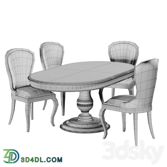 Table Chair Flai Classic table and chair