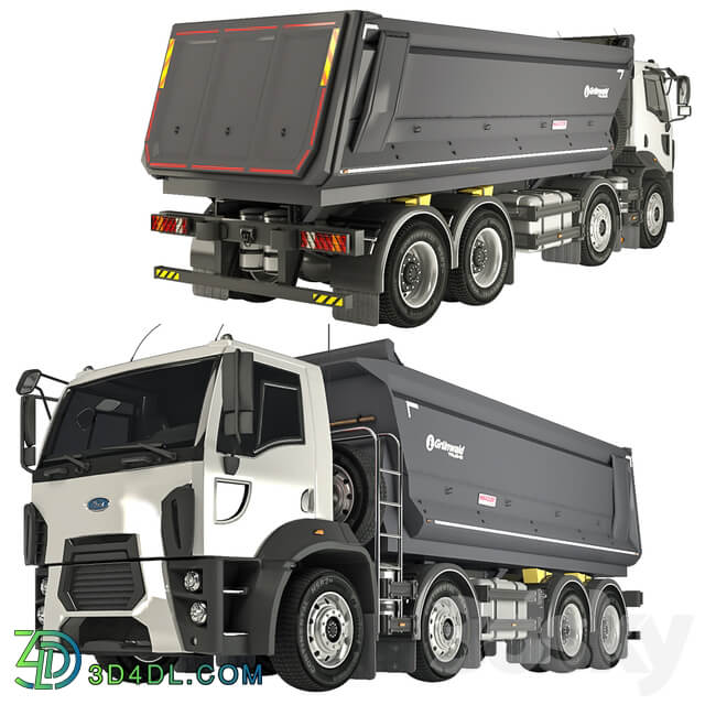 Ford Trucks 4142D DC dump truck