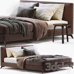 Bed Meridiani Stone Up Bed 