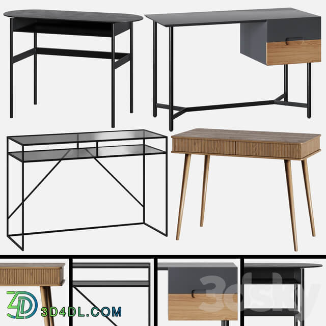 Lora Oblone Viva Sybil writing desk