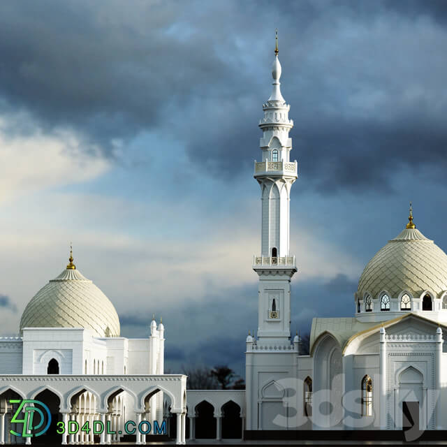White mosque