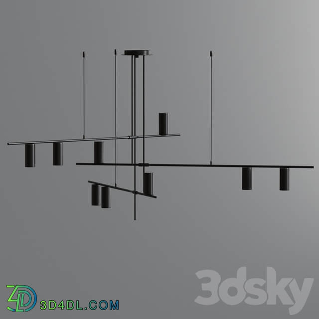 Modern Led Ceiling Light Collection Pendant light 3D Models