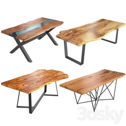 Slab Tables Set 