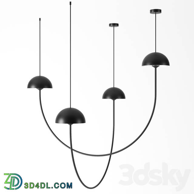 CHAMPIGNON Pendant lamp by luxcambra Pendant light 3D Models